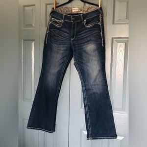 Ariat Jeans Mid-Rise Boot it Women’s Size 34R